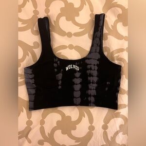 Darc Sport Grey Serpent Sports Bra Medium